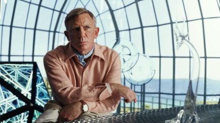 Daniel Craig as Detective Benoit Blanc in Glass Onion: A Knives Out Mystery