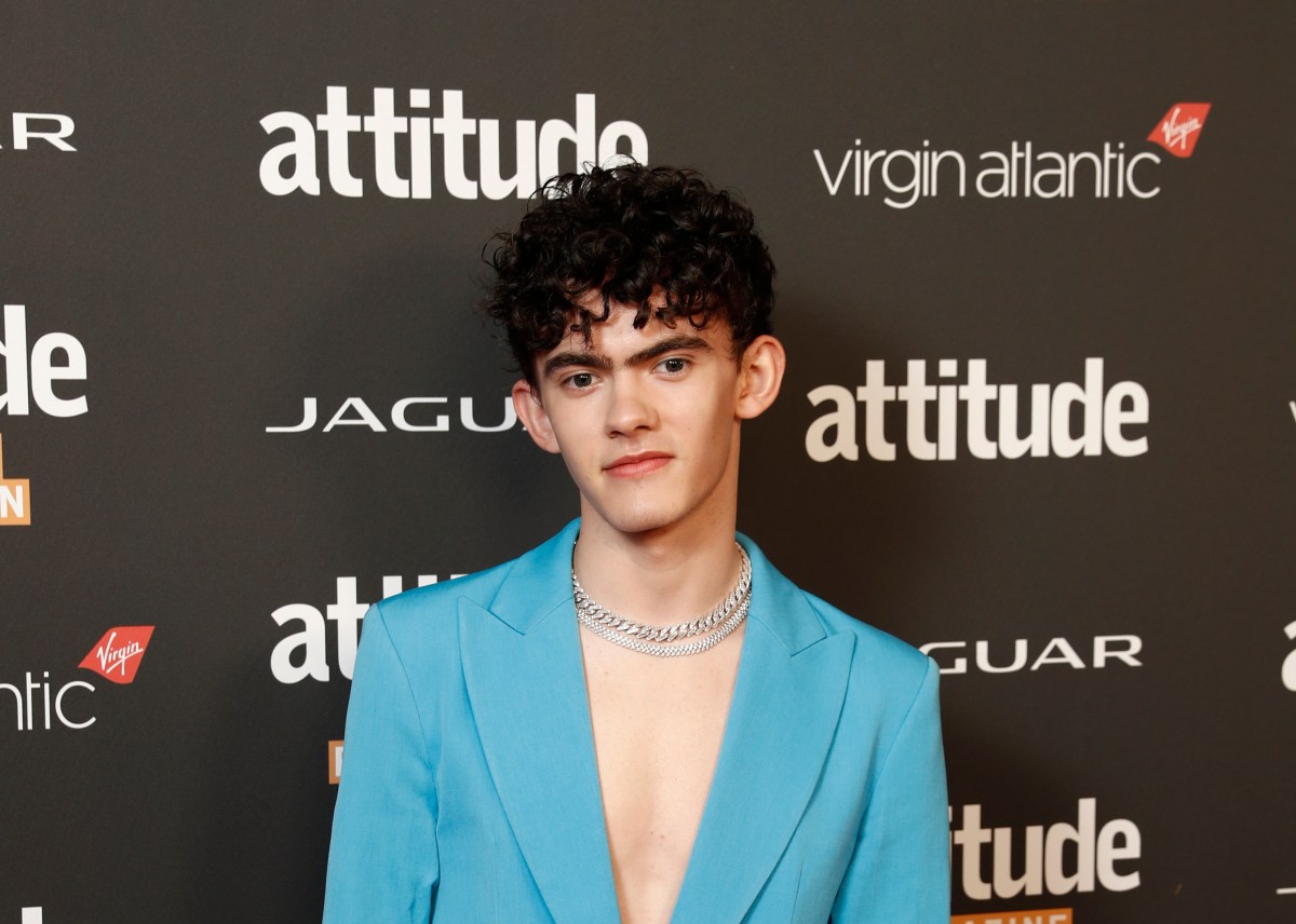 LONDON, ENGLAND - OCTOBER 12: Joe Locke attends the Attitude Awards 2022 at The Roundhouse on October 12, 2022 in London, England. (Photo by John Phillips/Getty Images)