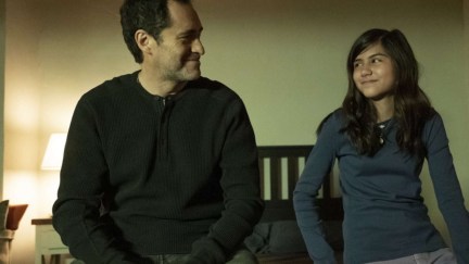 Demián Bichir and Madison Taylor Baez in Let the Right One In (2022)