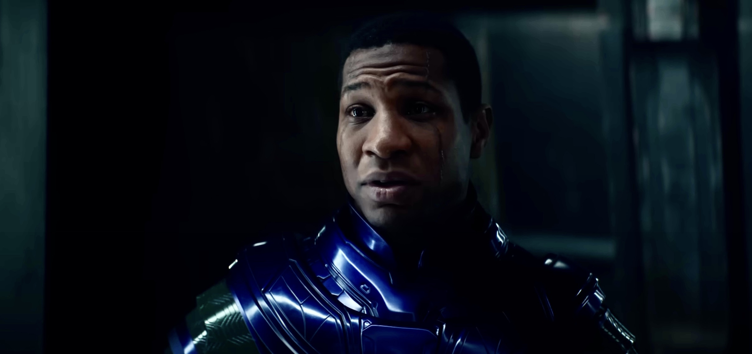 Jonathan Majors as Kang in Ant-Man and the Wasp: Quantumania.