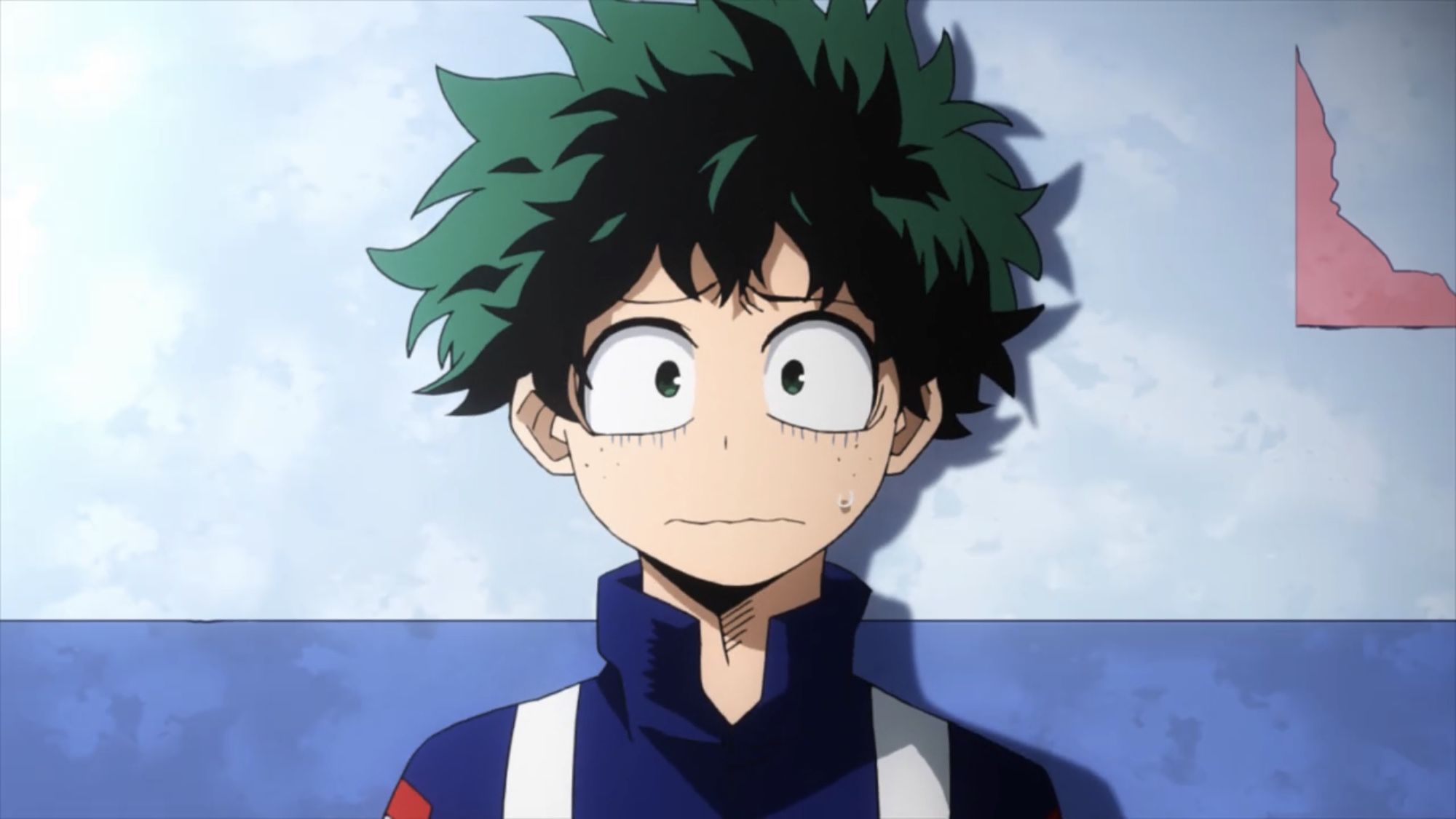 Deku in 'My Hero Academia'