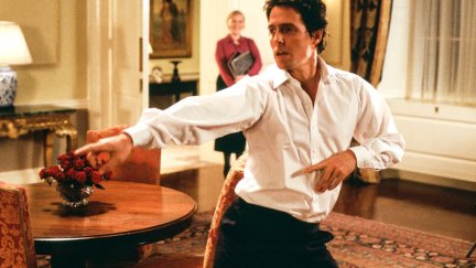 Hugh Grant dancing in 'Love Actually'