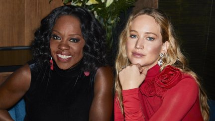 Viola Davis and Jennifer Lawrence in Variety