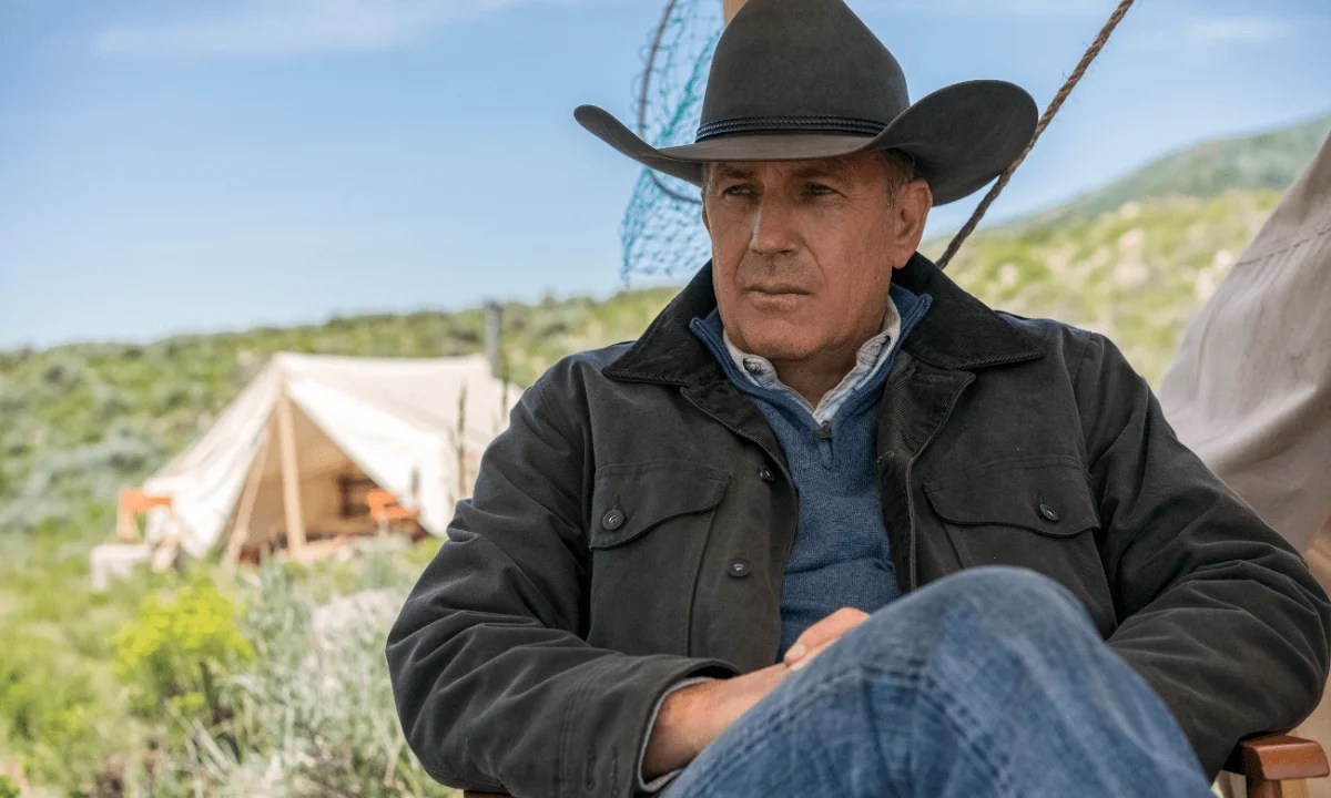 Kevin Costner as John Dutton on Yellowstone