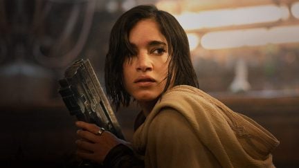 sofia boutella in rebel moon with a gun