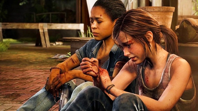 is ellie gay in last of us game