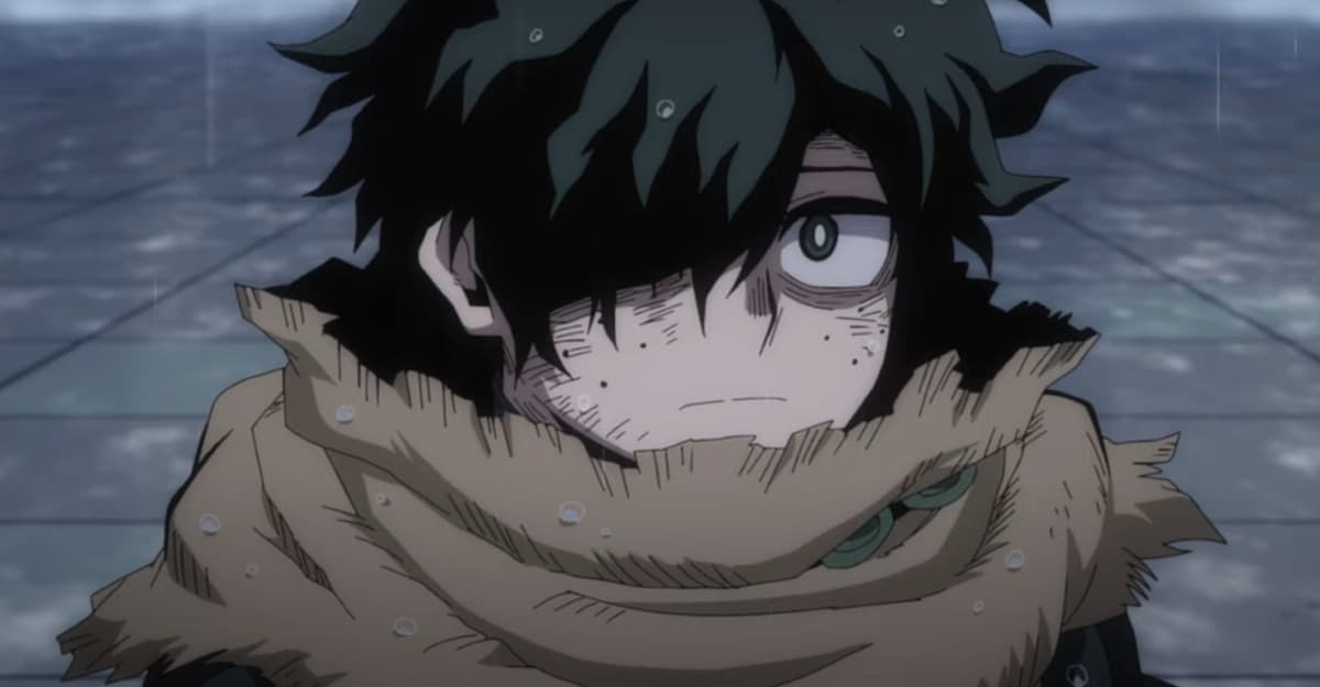 Our boy Deku not exactly doing well in My Hero Academia season 6