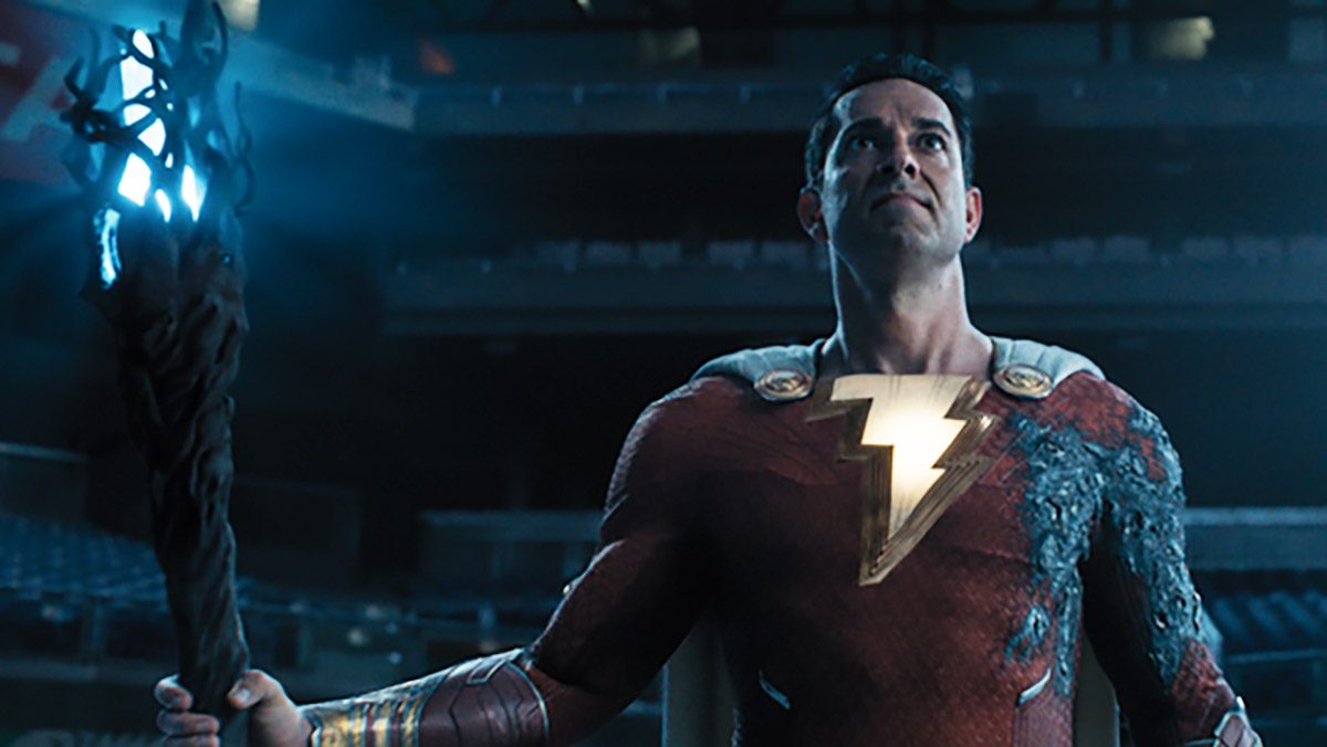 Zachary Levi as Shazam in Shazam! Fury of the Gods