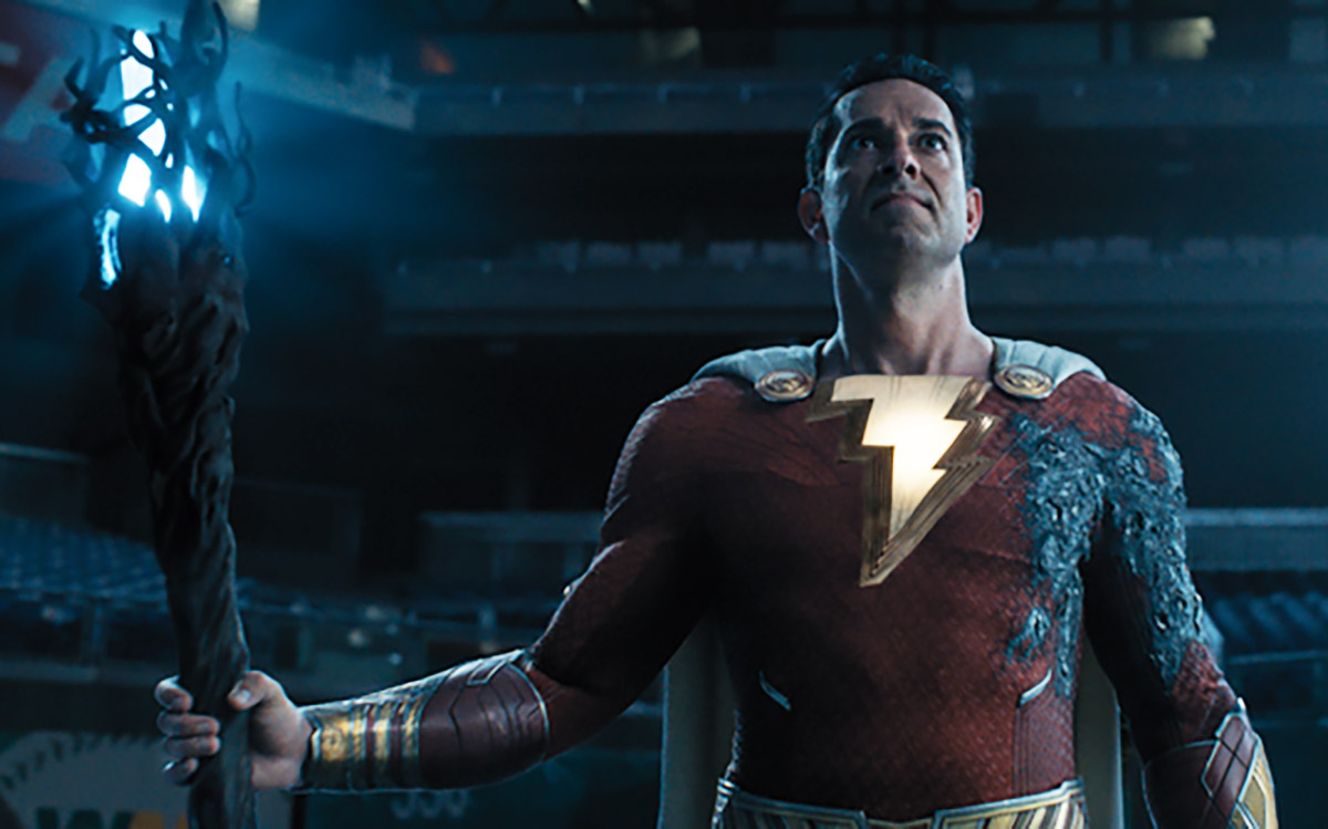 Zachary Levi as Shazam in Shazam! Fury of the Gods