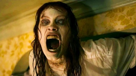 Alyssa Sutherland as Ellie as Evil Dead Rising