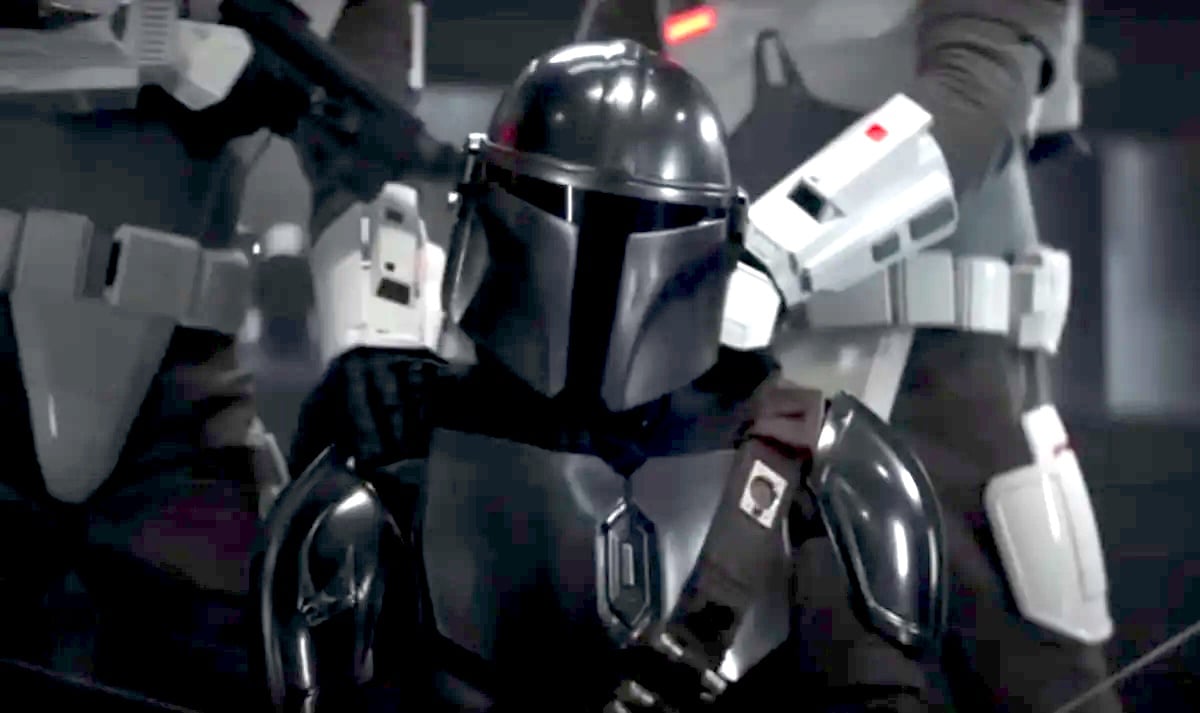 Din Djarin in captivity in The Mandalorian.