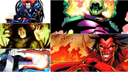 Mister Sinister, Nightmare, Morlun, Annilhilus, and Mephisto in Marvel Comics