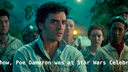 Oscar Isaac as Poe Dameron in Star Wars