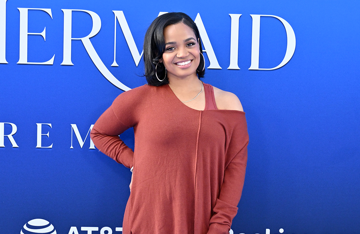 Kyla Pratt at the premiere of the Little Mermaid