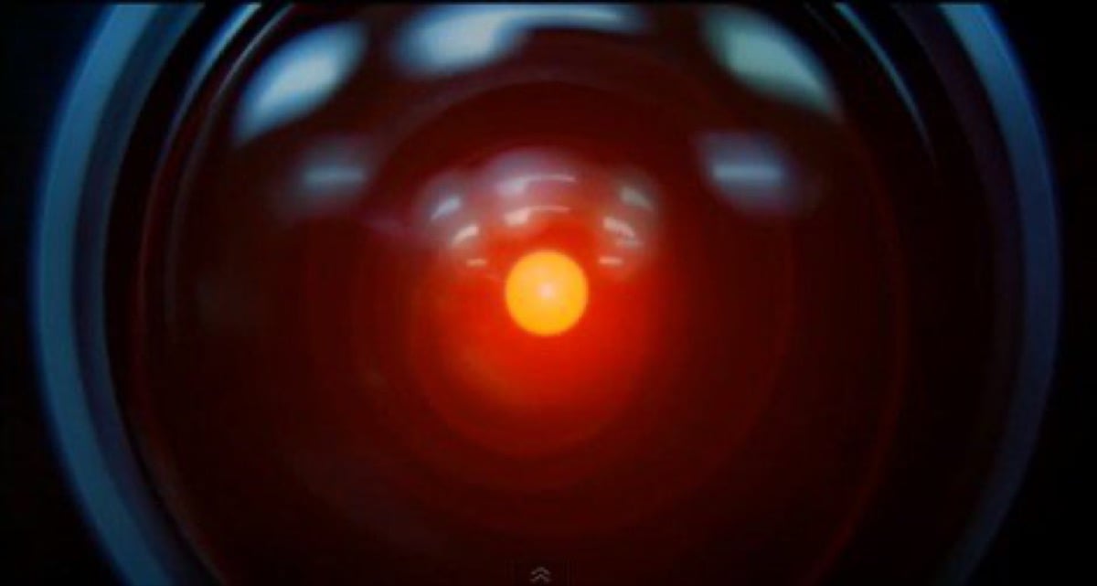 The AI Hal 9000 in 2001: A Space Odyssey.