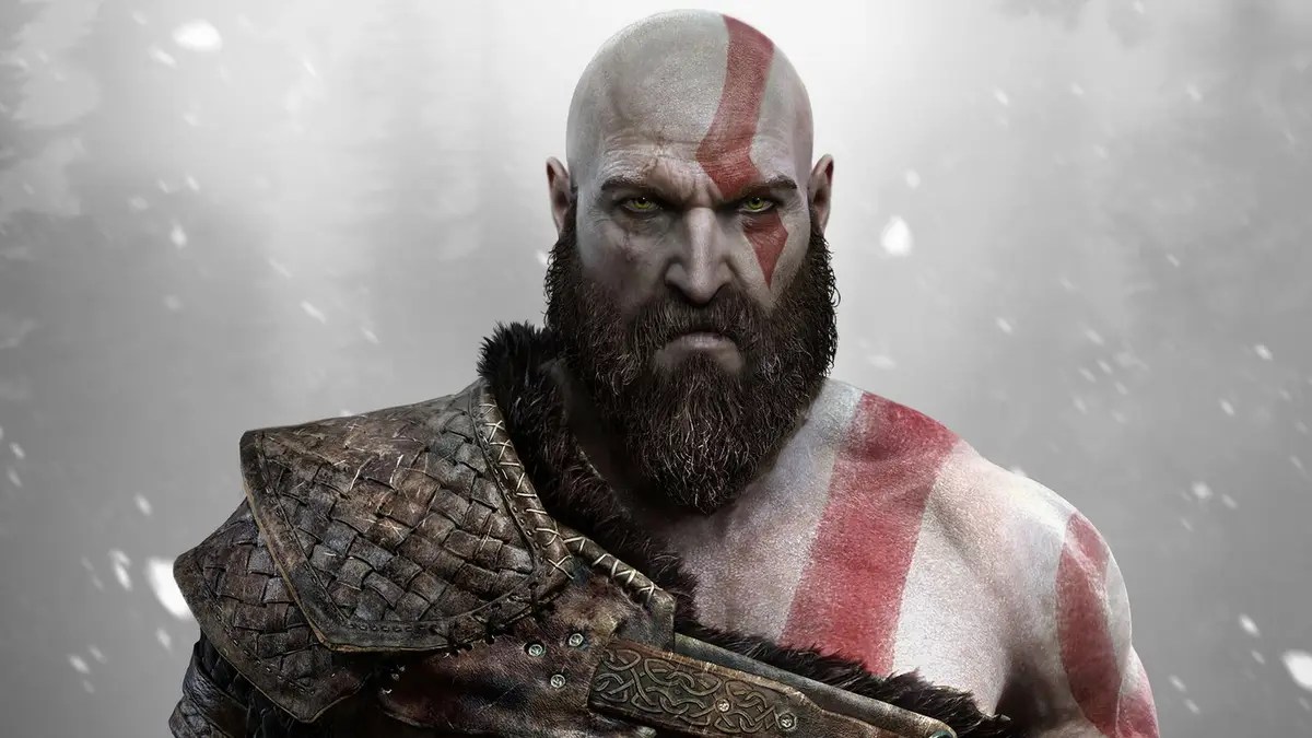 Kratos a l'air menaçant