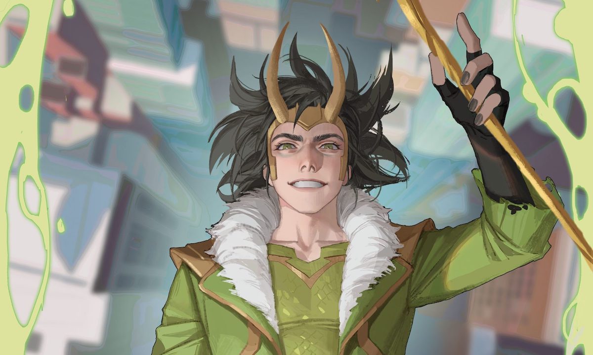 ArtStation - Teen Loki Anime Illustration