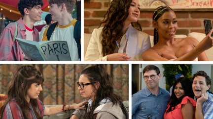 The best LGBTQ shows on Netflix, clockwise from top left: 'Heartstopper,' 'Black Lightning,' 'Special,' and 'One Day at a Time'