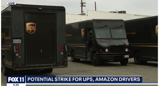 UPS gears up for labor strike