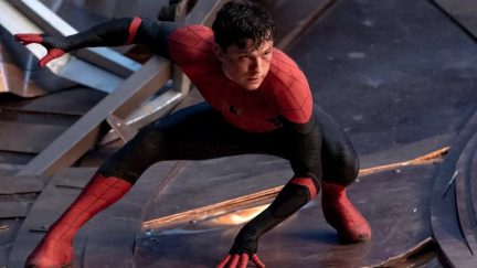 Tom Holland as Peter Parker in Spider-Man: No Way Home