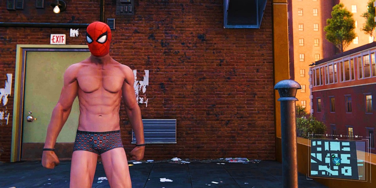 Spider-Man Undies suit has a larger bulge, backside: character