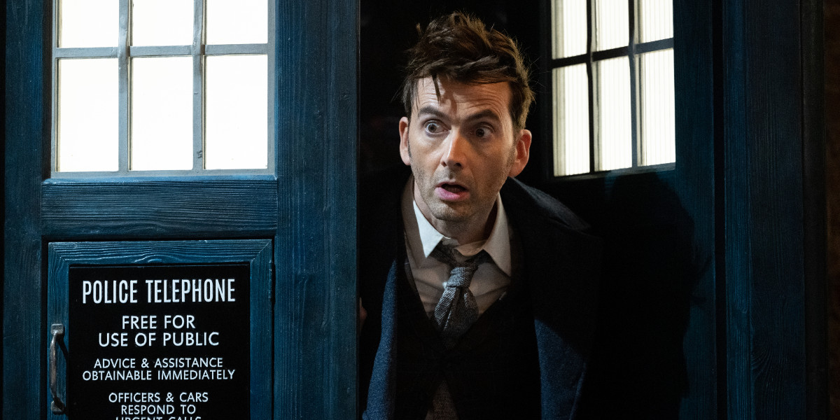 David Tennant as the 14th Doctor in Doctor Who's 60th Anniversary Special