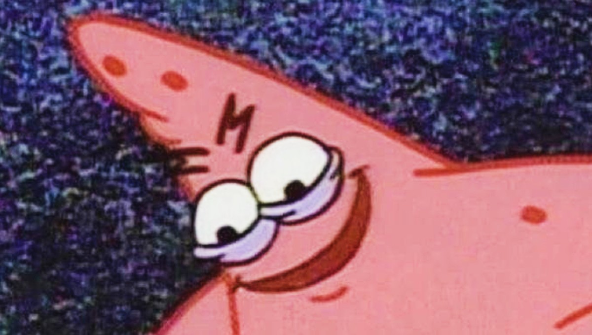 Evil Patrick in SpongeBob SquarPants