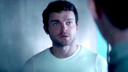 Alden Ehrenreich as John in Peacock's Brave New World.