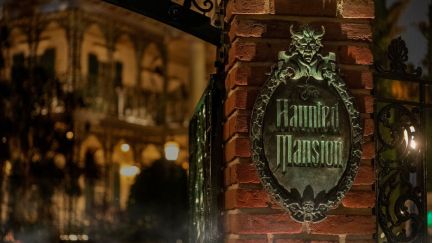 The Haunted Mansion at Disneyland