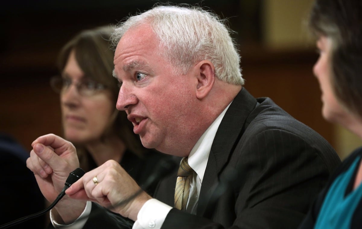 Donald Trump campaign attorney John Eastman, seen here testifying before the House in 2013.