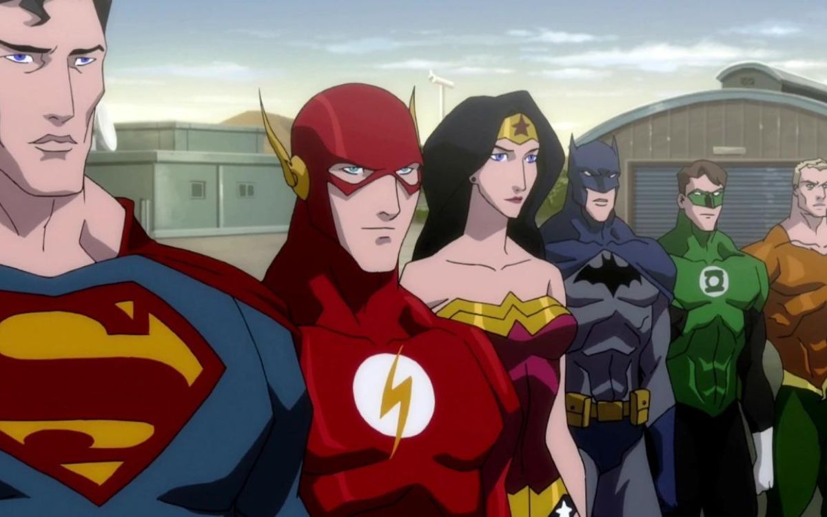 the justice league movie animated