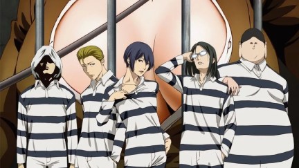 The cast of 'Prison School'