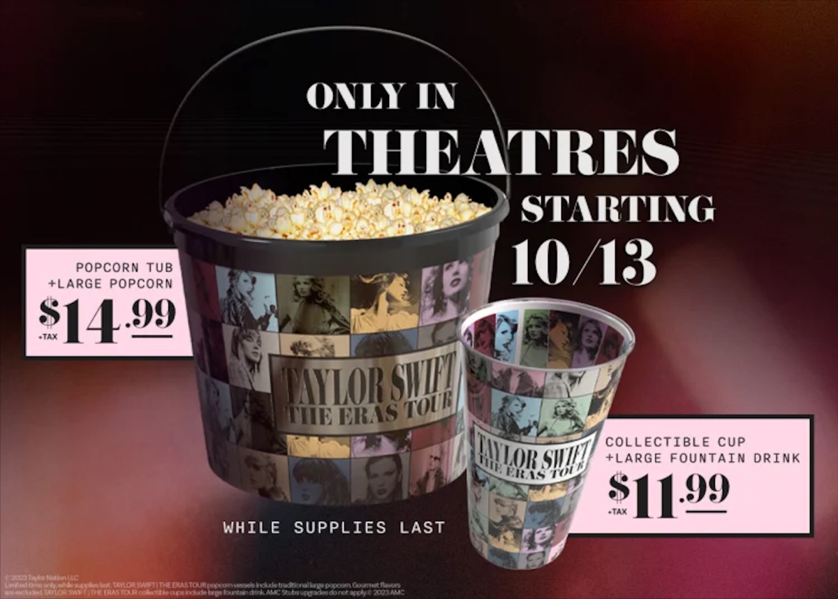 Taylor Swift Popcorn Bucket: How And Where To Get The Taylor Swift ...