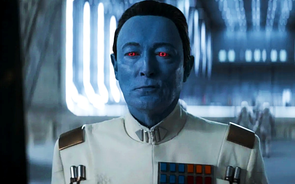 Lars Mikkelsen as Grand Admiral Thrawn in Ahsoka episode 6