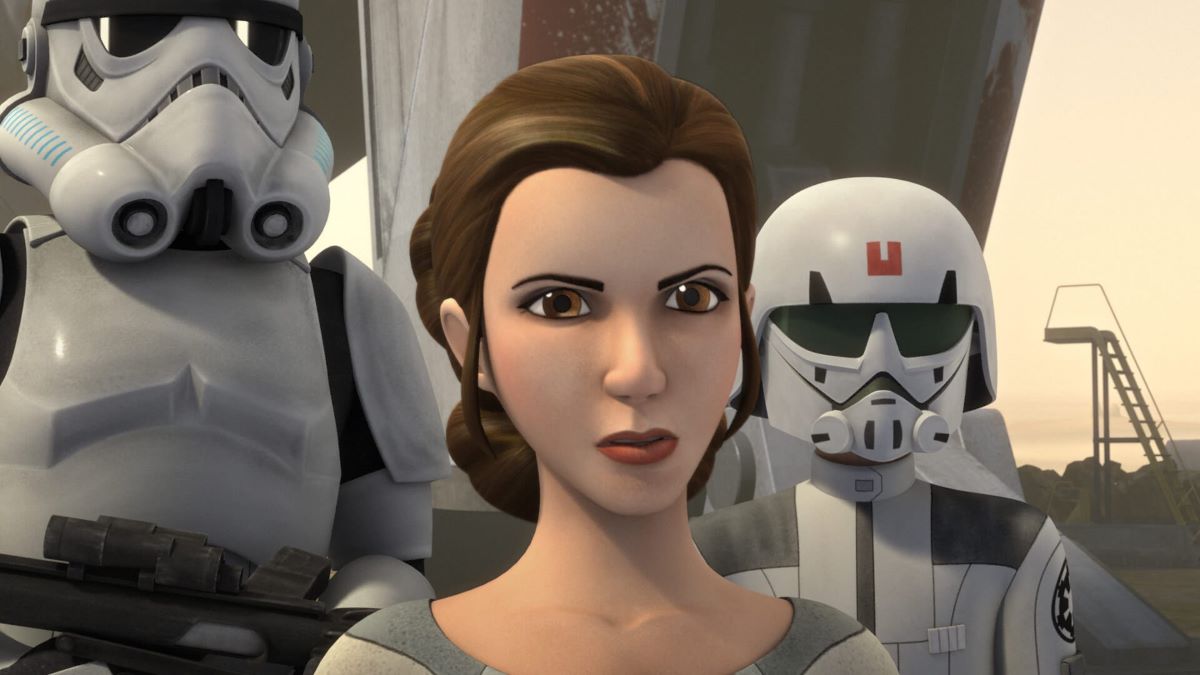 Leia in 'Star Wars Rebels'