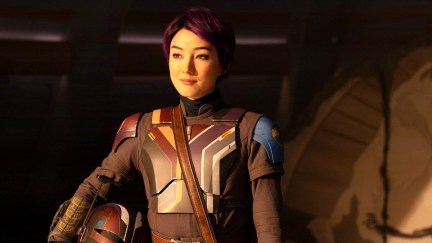 Natasha Liu Bordizzo as Sabine Wren in Ahsoka