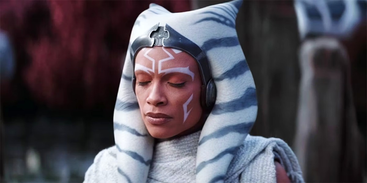 Rosario Dawson as Ahsoka Tano using Psychometry in Ahsoka