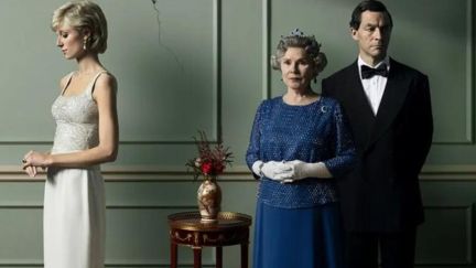 Elizabeth Debicki as Princess Diana, Imelda Staunton as Queen Elizabeth II, and Dominic West as Prince Charles for season 5