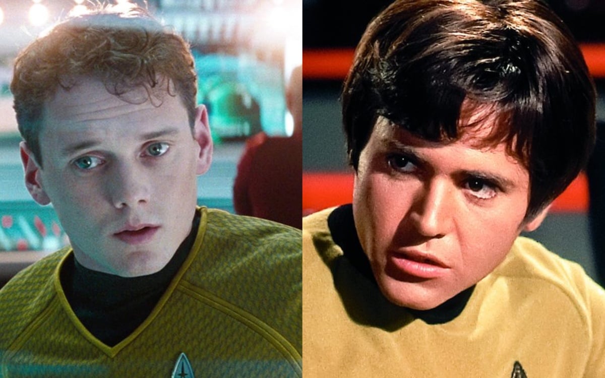 Anton Yelchin and Walter Koenig, who deserve all the love, both as Pavel Chekov