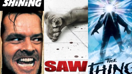 Some badly reviewed classic horror movies including The Shinging, SAW, and The Thing.