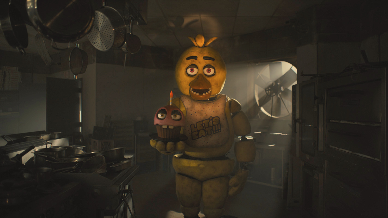Five Nights at Freddy's 2 - Withered Chica JUMPSCARE!!! 