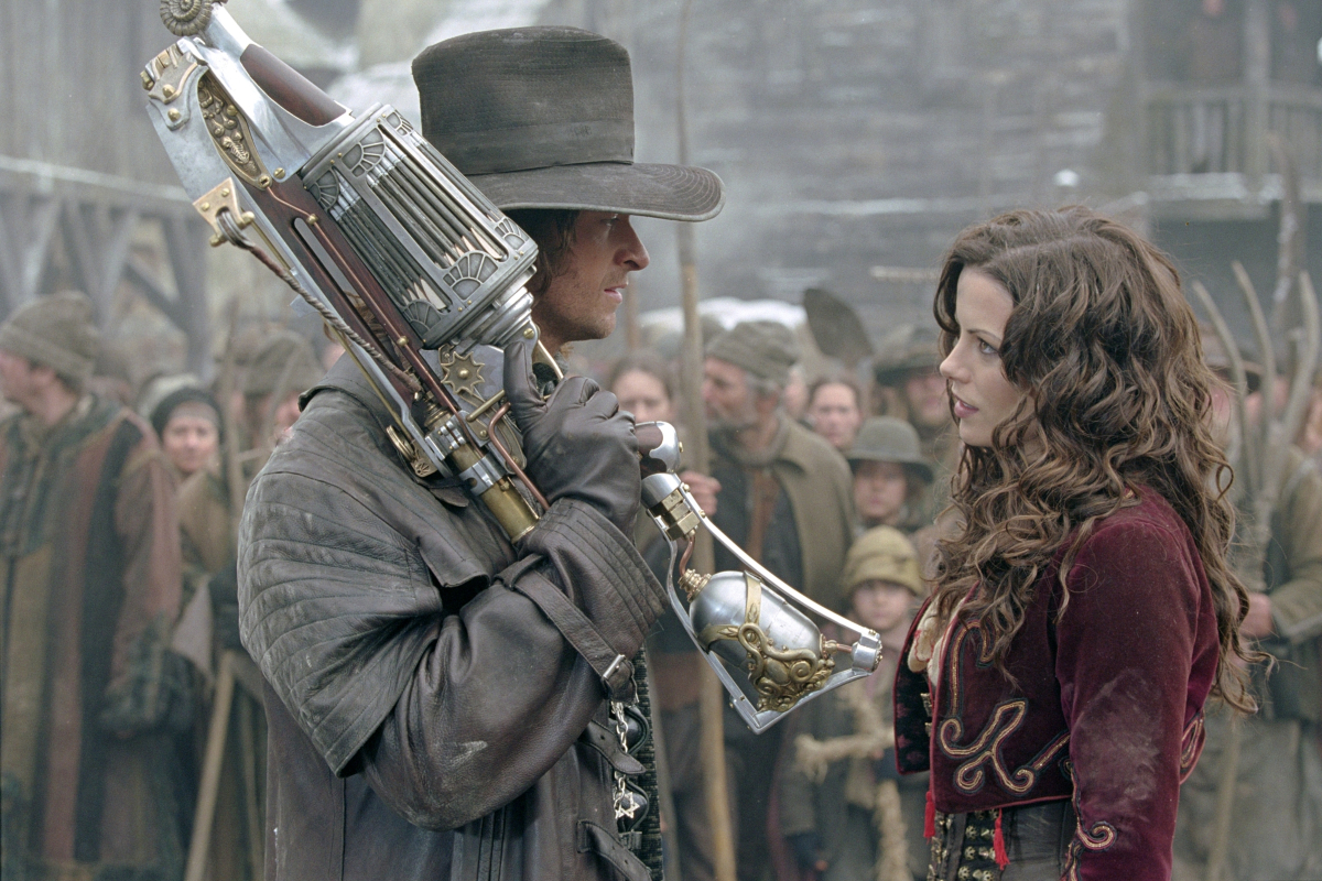 Hugh Jackman and Kate Beckinsale in Van Helsing