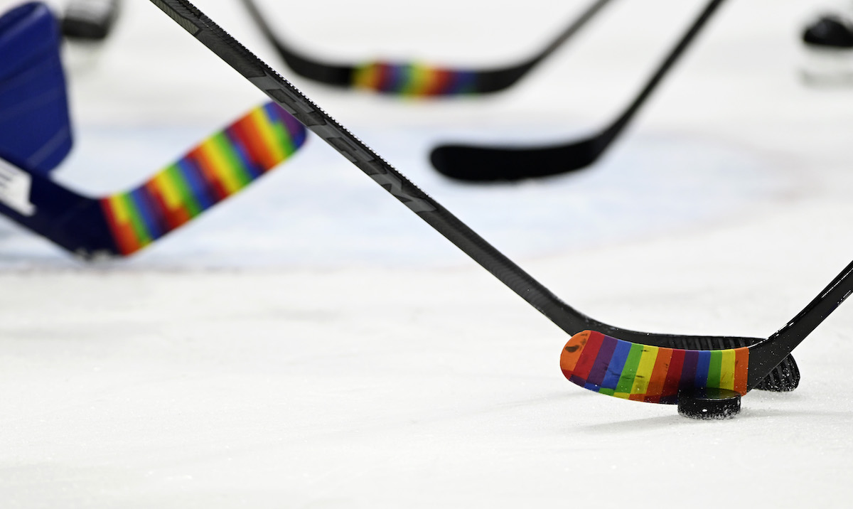 NHL Pride Nights: Wearing a rainbow jersey becomes controversial - Outsports