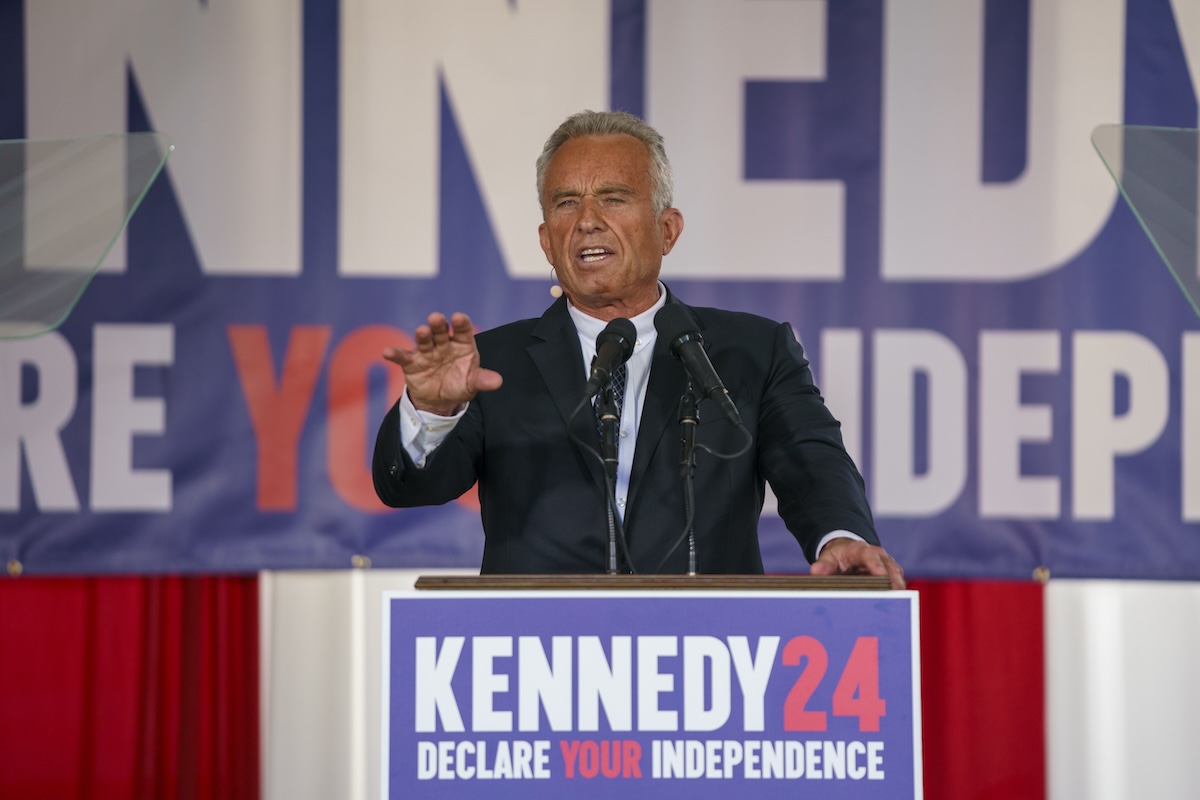 Robert Kennedy Jr is no longer running as Democrat for President