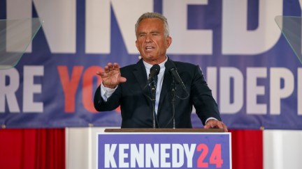 Robert Kennedy Jr is no longer running as Democrat for President