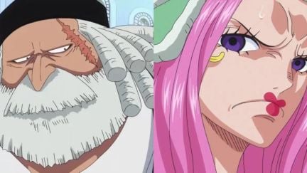 Saturn anime version and Bonney Bartholomew anime version from One Piece