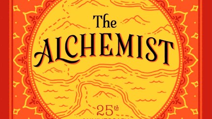 Cover for Paulo Coelho's 'The Alchemist,' 25th anniversary edition