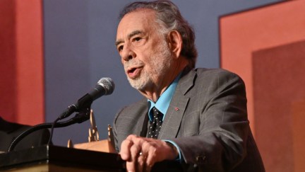 Francis Ford Coppola speaks onstage during the 2023 IMAGE Awards Gala.