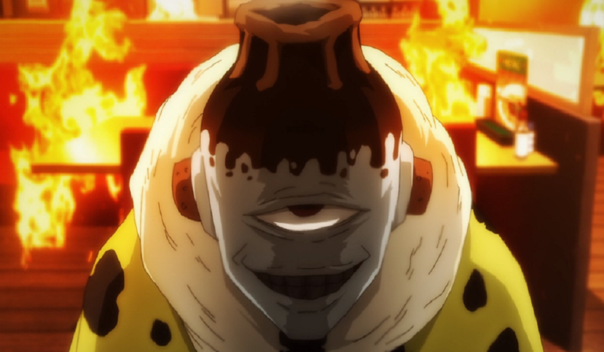 Jogo nổi lửa trong anime Jujutsu Kaisen