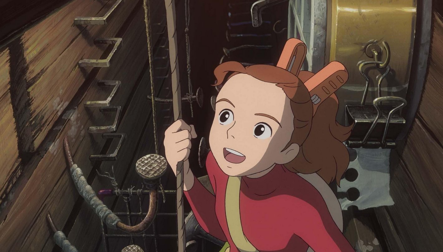 Arrietty smiling in The Secret World of Arrietty (Studio Ghibli)